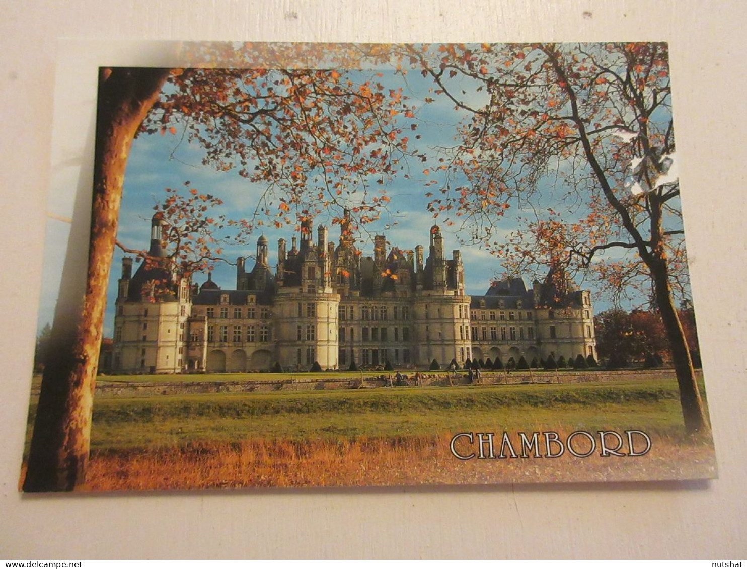 CP CARTE POSTALE LOIR Et CHER CHATEAUX De La LOIRE CHAMBORD FACADE NORD-OUEST    - Chambord