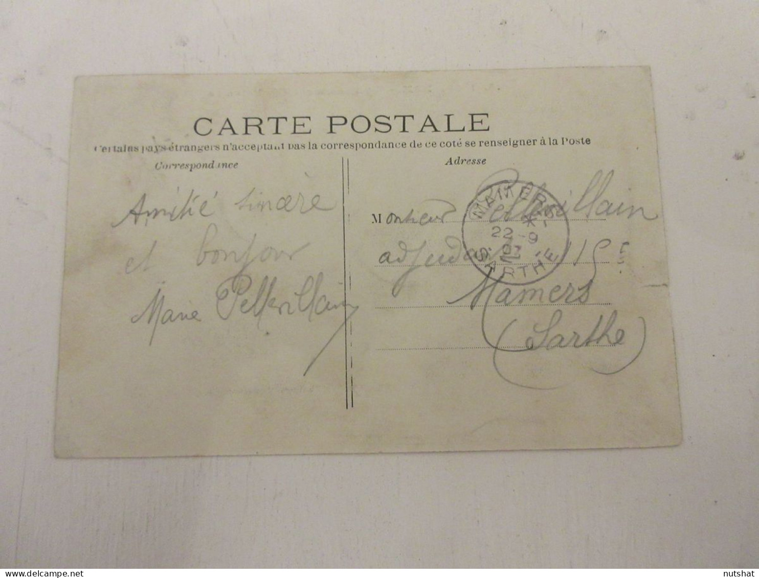 CP CARTE POSTALE LANDES DAX ETABLISSEMENT Des BAINS SALINS - Ecrite En 1907     - Dax