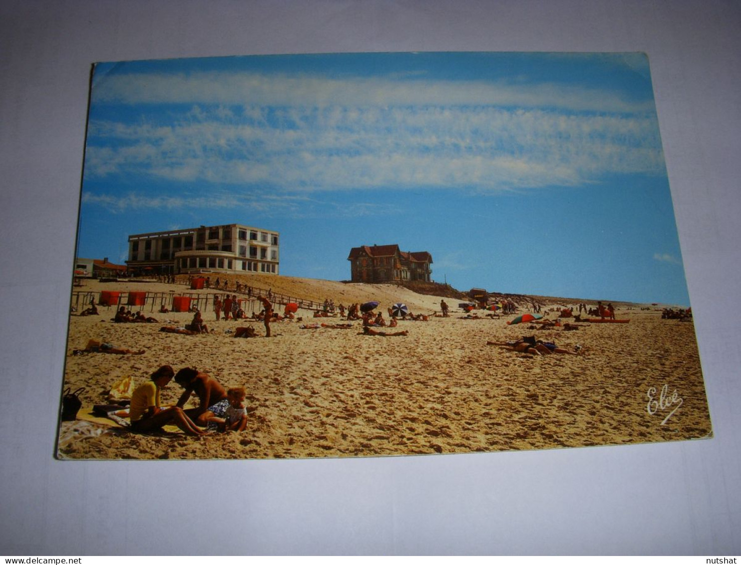 CP CARTE POSTALE LANDES BISCARROSSE La GRANDE PLAGE - ECRITE En 1972 - Biscarrosse