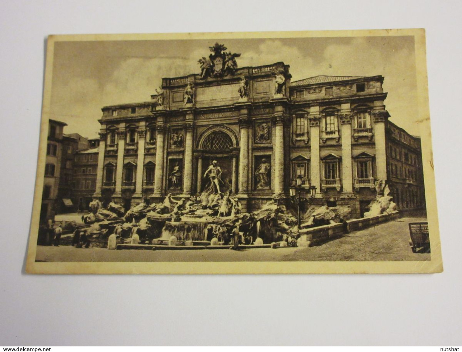 CP CARTE POSTALE ITALIE LATIUM ROME FONTAINE De TREVI - Ecrite En 1937 - Fontana Di Trevi