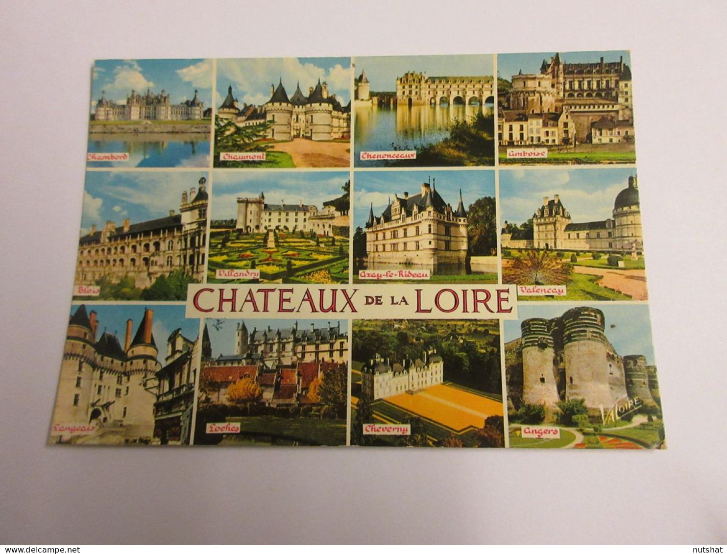 CP CARTE POSTALE INDRE Et LOIRE Les CHATEAUX De La LOIRE VUES DIVERSES - Ecrite - Other & Unclassified