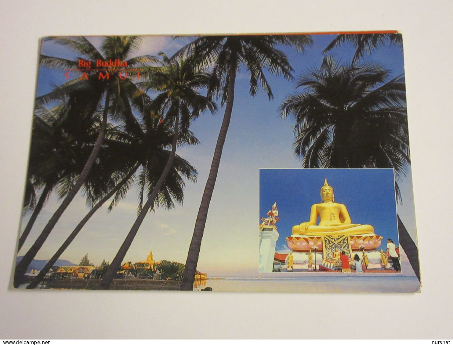 CP CARTE POSTALE THAILANDE GRAND BOUDDHA SAMUI ISLAND SURAT THANI - Ecrite - Thailand