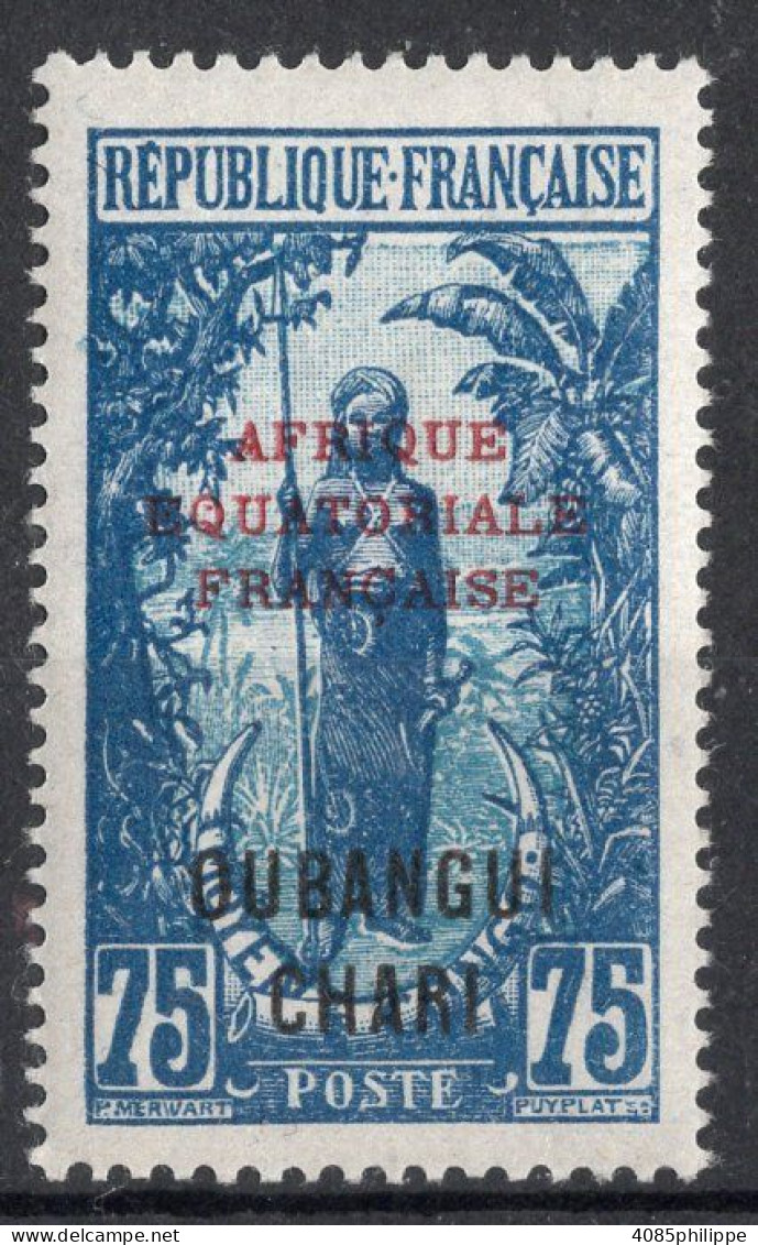 Oubangui Timbre-Poste N°66* Neuf Charnière TB Cote 1€50 - Nuevos