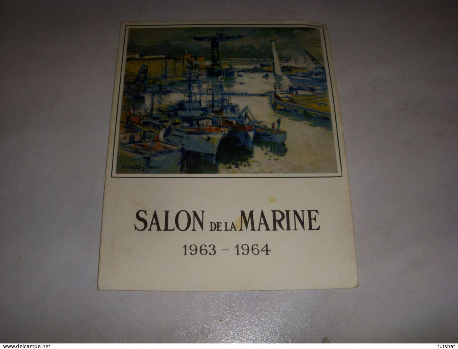 CP CARTE POSTALE TABLEAU SALON De La MARINE 1963-1964 - Vierge - Malerei & Gemälde
