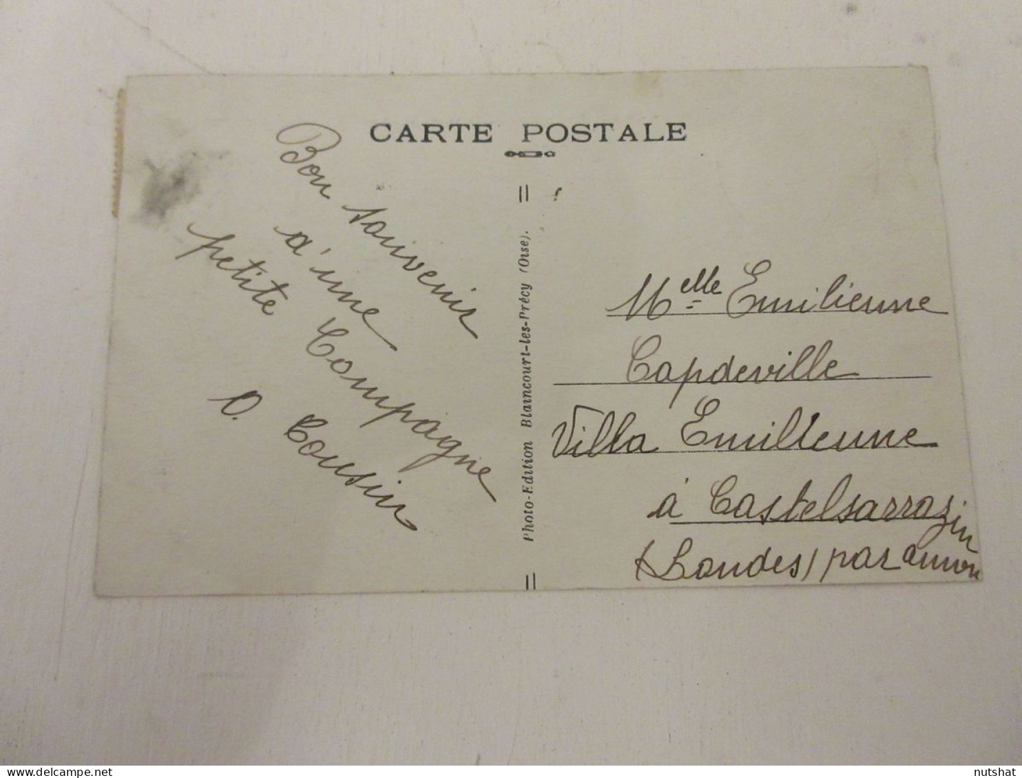 CP CARTE POSTALE SEINE ST DENIS LES LILAS Le STADE NAUTIQUE - Ecrite En 1931 - Les Lilas