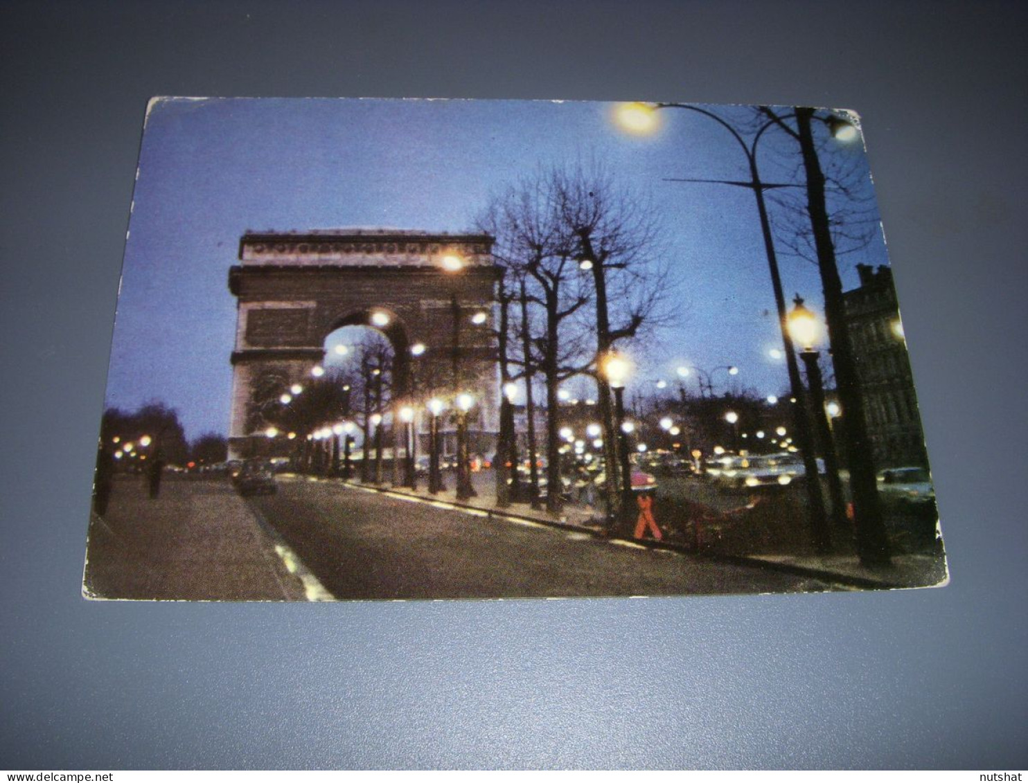 CP CARTE POSTALE SEINE PARIS ARC De TRIOMPHE - Ecrite En 1966 - Arc De Triomphe