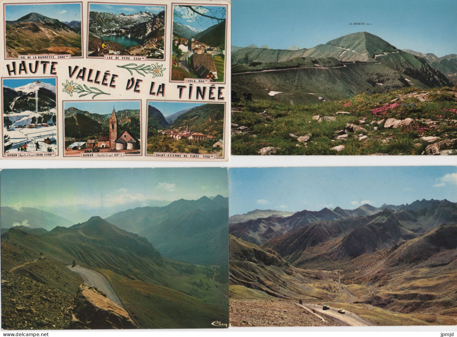 06 - COL DE LA BONETTE - ST ETIENNE DE TINÉE - Lot De 11 Cartes Format 10.5 X 15 Cm En Tbe - (R011) - Altri & Non Classificati