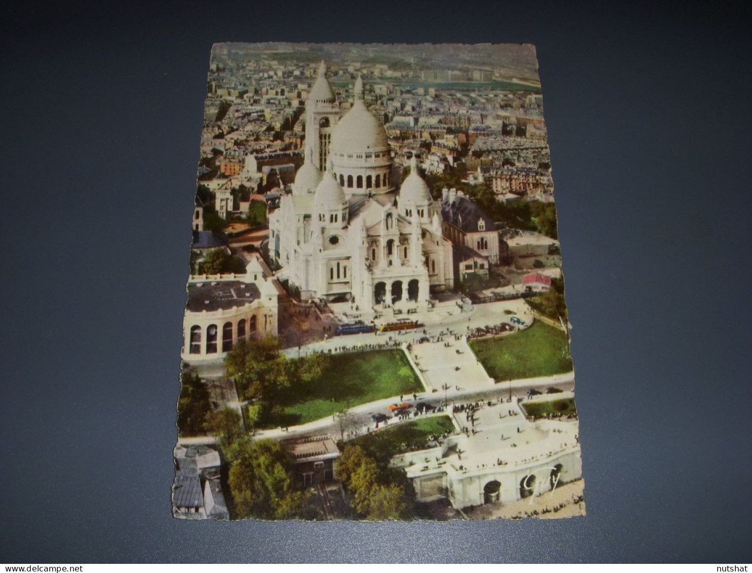 CP CARTE POSTALE SEINE PARIS La BASILIQUE Du SACRE COEUR - Ecrite - Sacré-Coeur