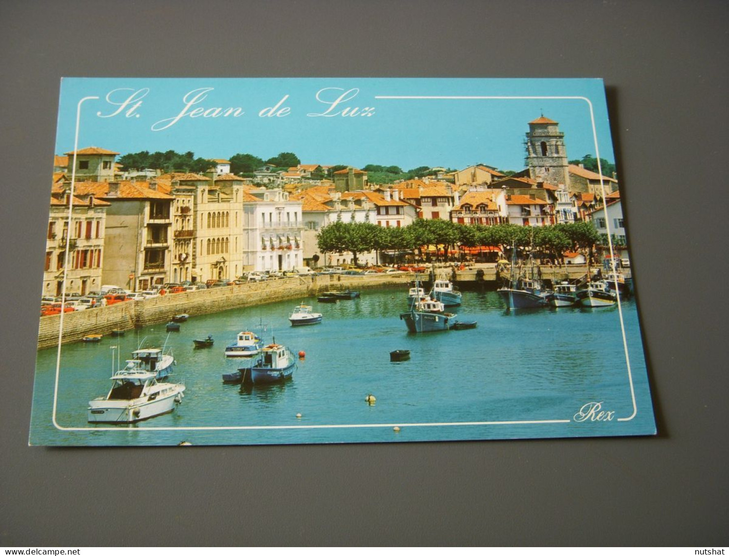 CP CARTE POSTALE PYRENEES ATLANTIQUES SAINT JEAN De LUZ PORT EGLISE - Vierge - Saint Jean De Luz