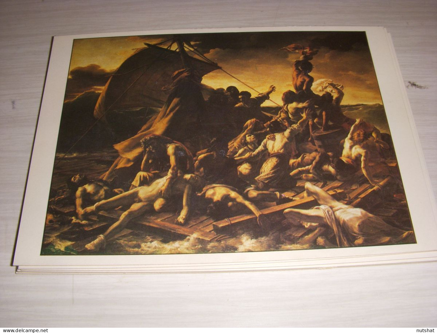 CP TABLEAU PEINTURE Theodore GERICAULT - Le RADEAU De La MEDUSE - 1819 - Schilderijen