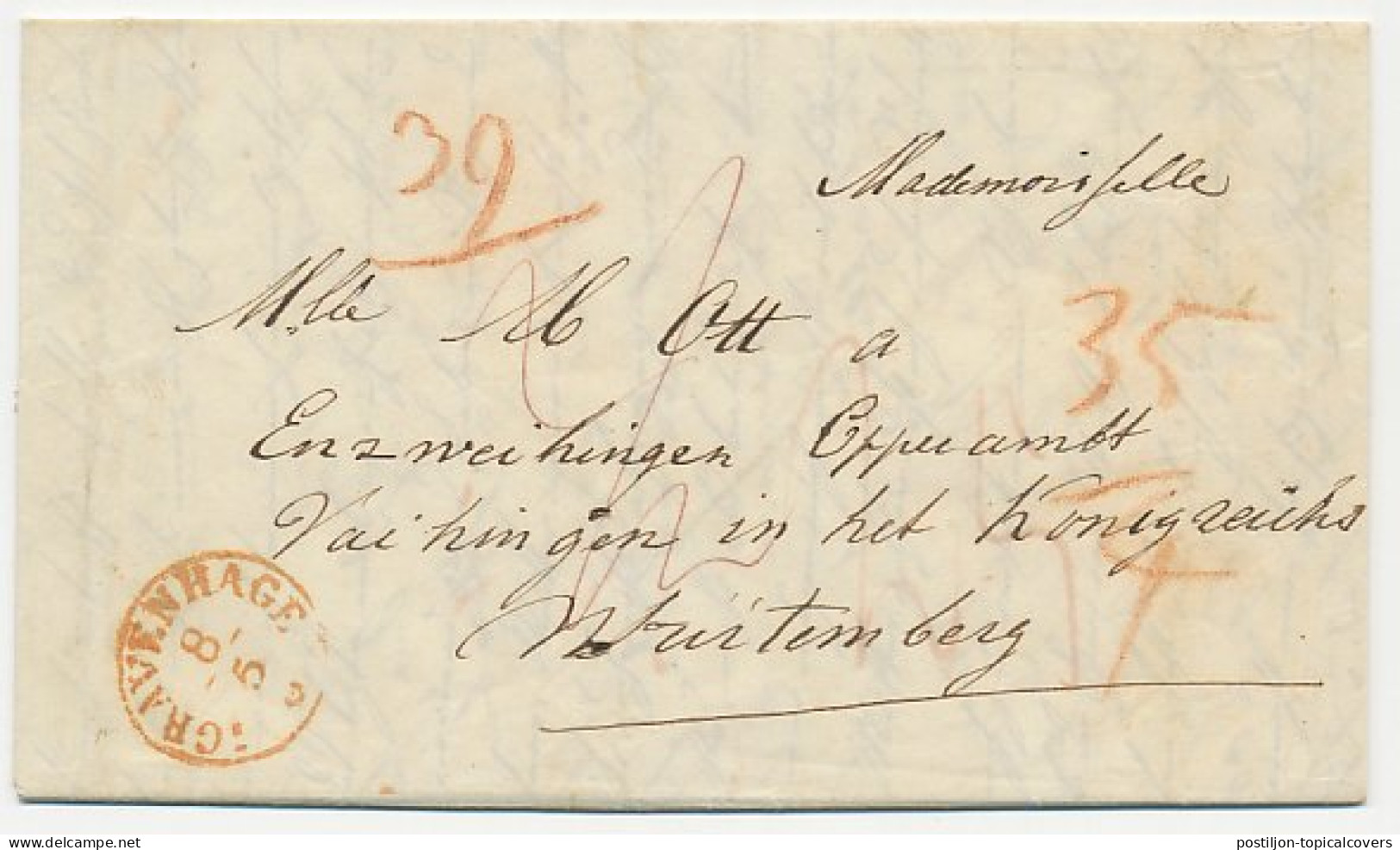 S Gravenhage - Wurttemberg Duitsland - ...-1852 Voorlopers
