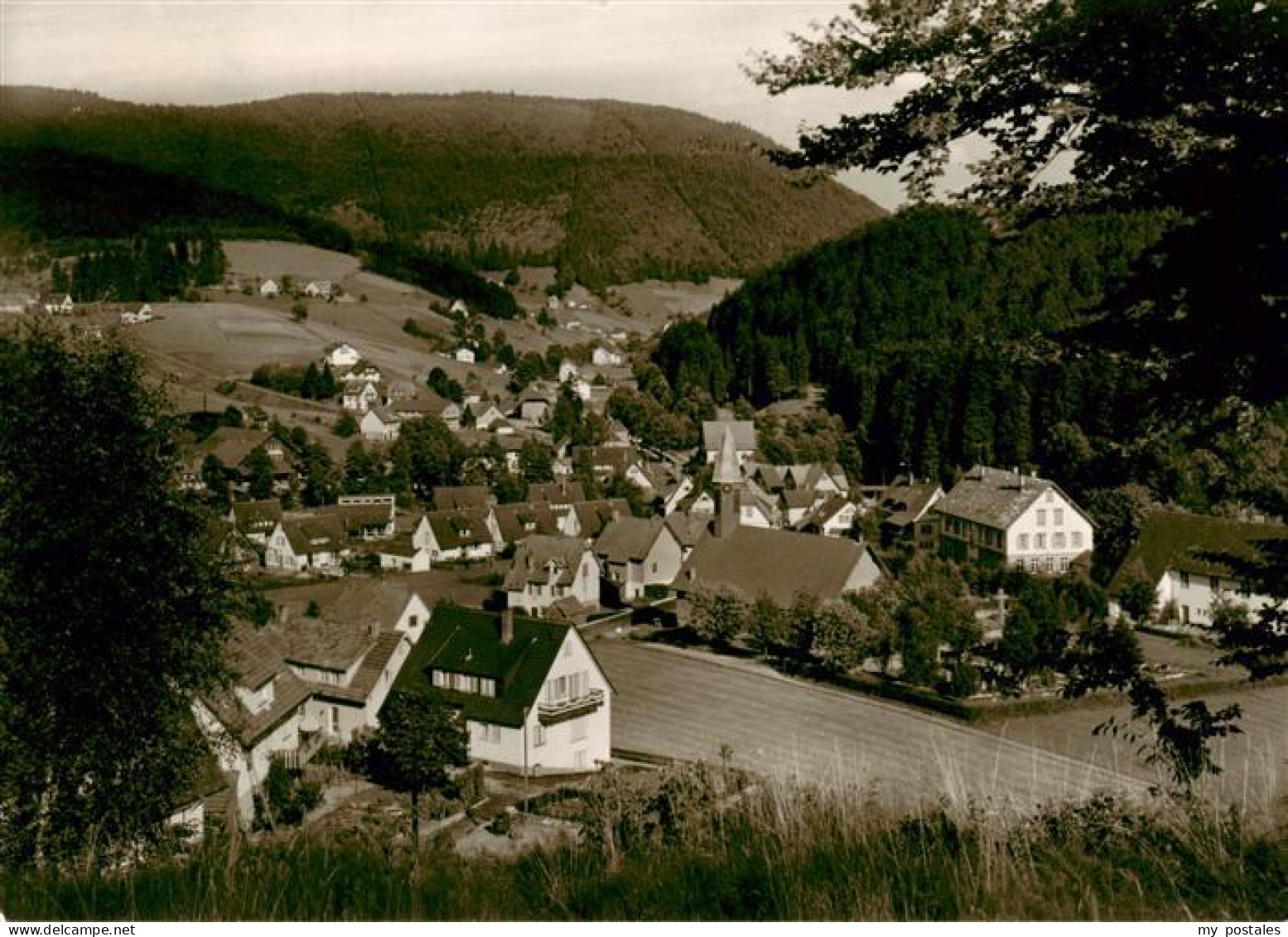 73886452 Buhlbach Obertal Panorama Sommer- Und Wintersportplatz Im Schwarzwald B - Baiersbronn