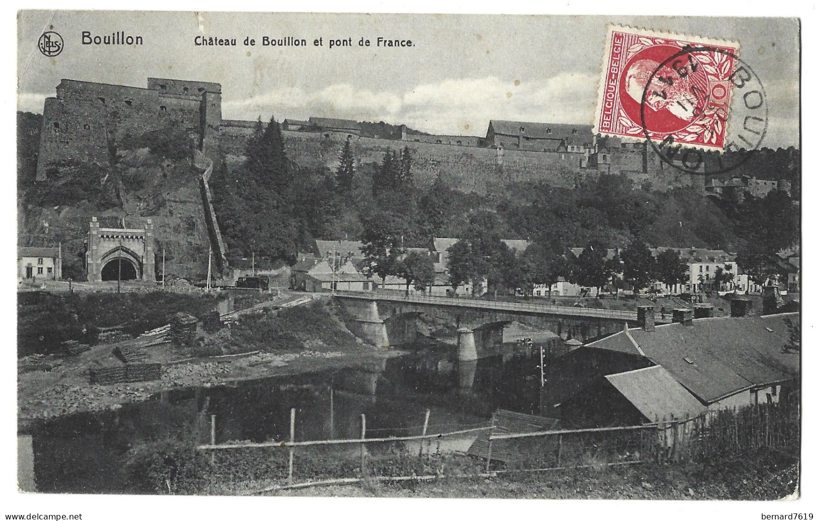 Belgique - Bouillon -  Chateau De Bouillon Et Pont De France - Bouillon