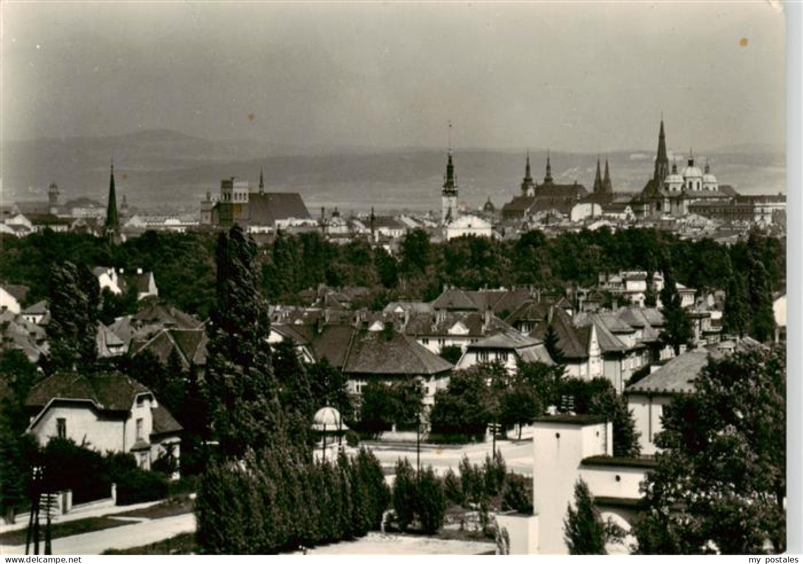 73886413 Olomouc Olmuetz CZ Blick Zur Altstadt Wenzelsdom Michaeliskirche  - Czech Republic