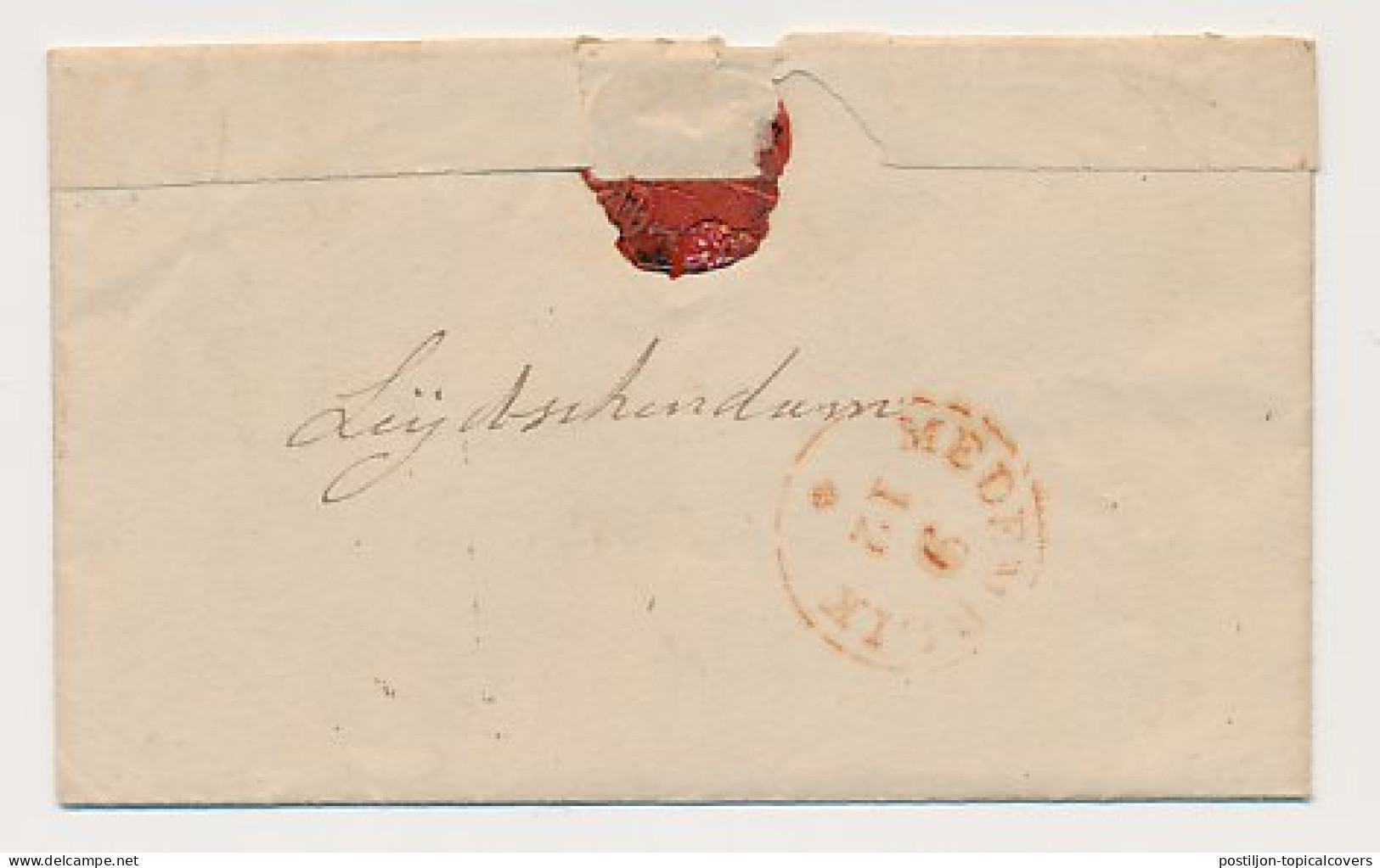 Distributiekantoor Leijdschendam - Medemblik - Andijk 1845 - ...-1852 Préphilatélie