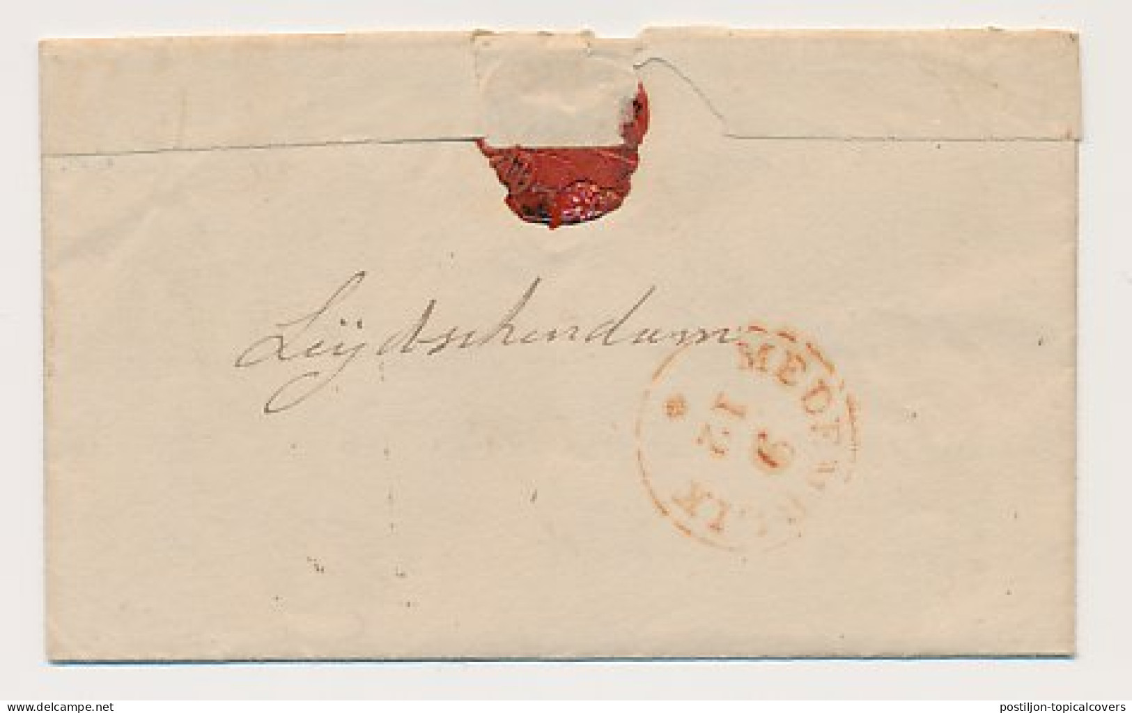 Distributiekantoor Leijdschendam - Medemblik - Andijk 1845 - ...-1852 Vorläufer