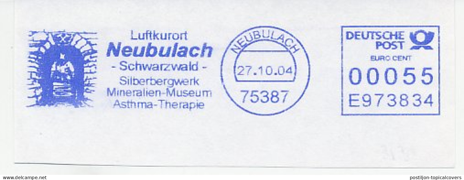 Meter Cut Germany 2004 Asthma - Health Resort - Mineral Museum  - Altri & Non Classificati