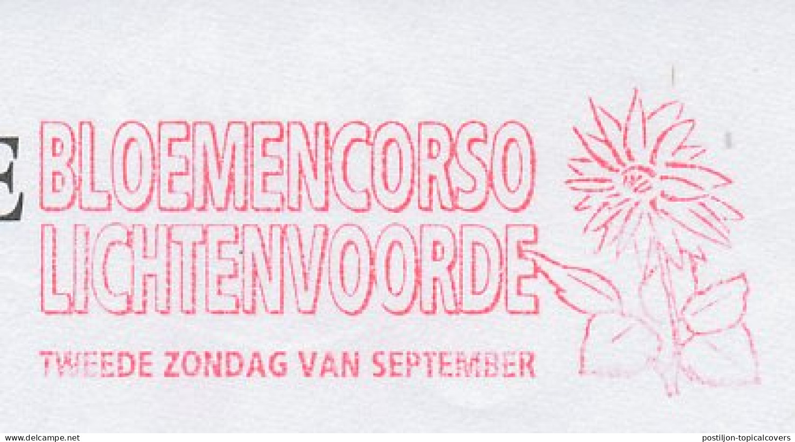 Meter Top Cut Netherlands 1997 Flower Parade Lichtenvoorde - Autres & Non Classés