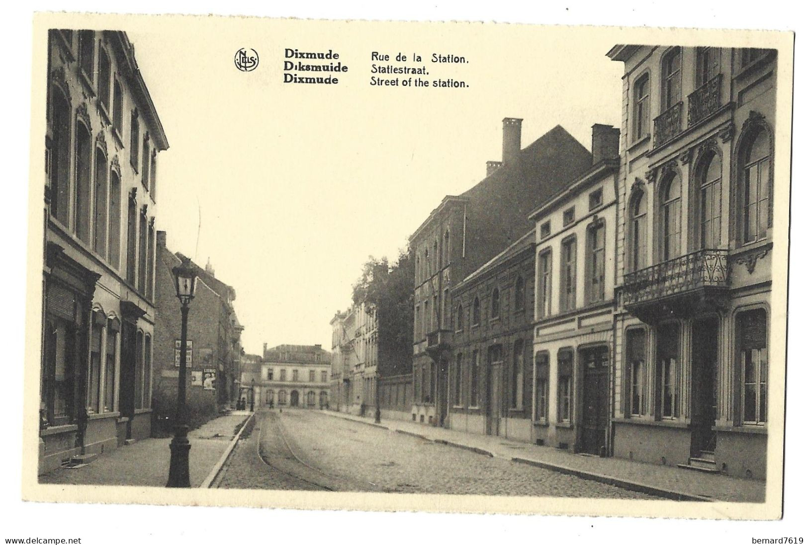 Belgique - Dixmude -   Diksmude  -  Rue De La Station - Diksmuide