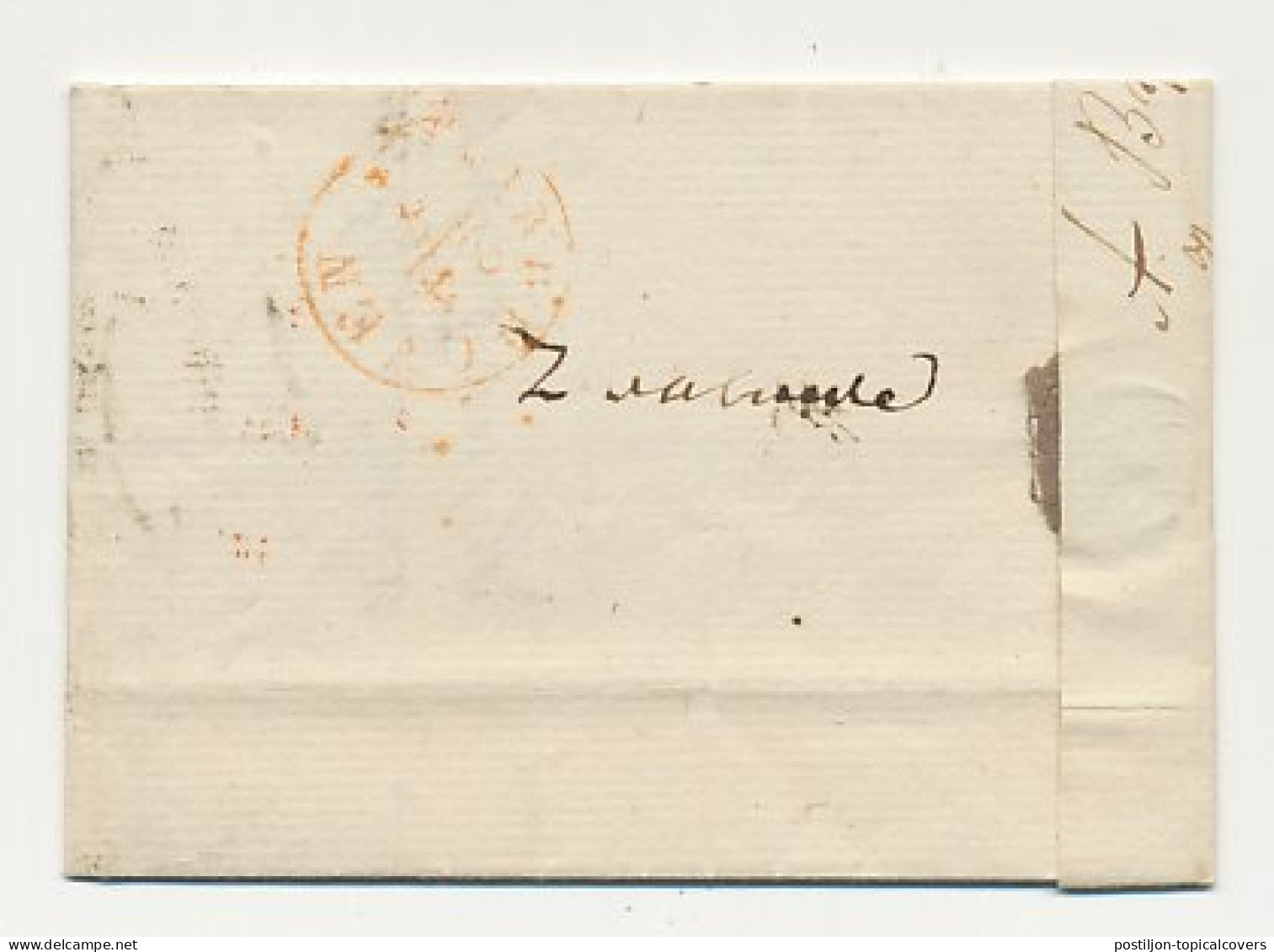 Distributiekantoor Zwaluwe - Breda - Eindhoven 1840 - ...-1852 Prephilately
