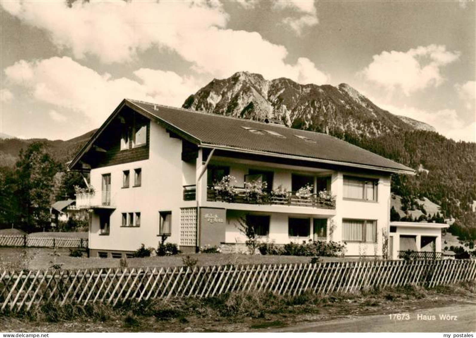 73886372 Oberstdorf Haus Woerz Gaestehaus Pension Allgaeuer Alpen Oberstdorf - Oberstdorf