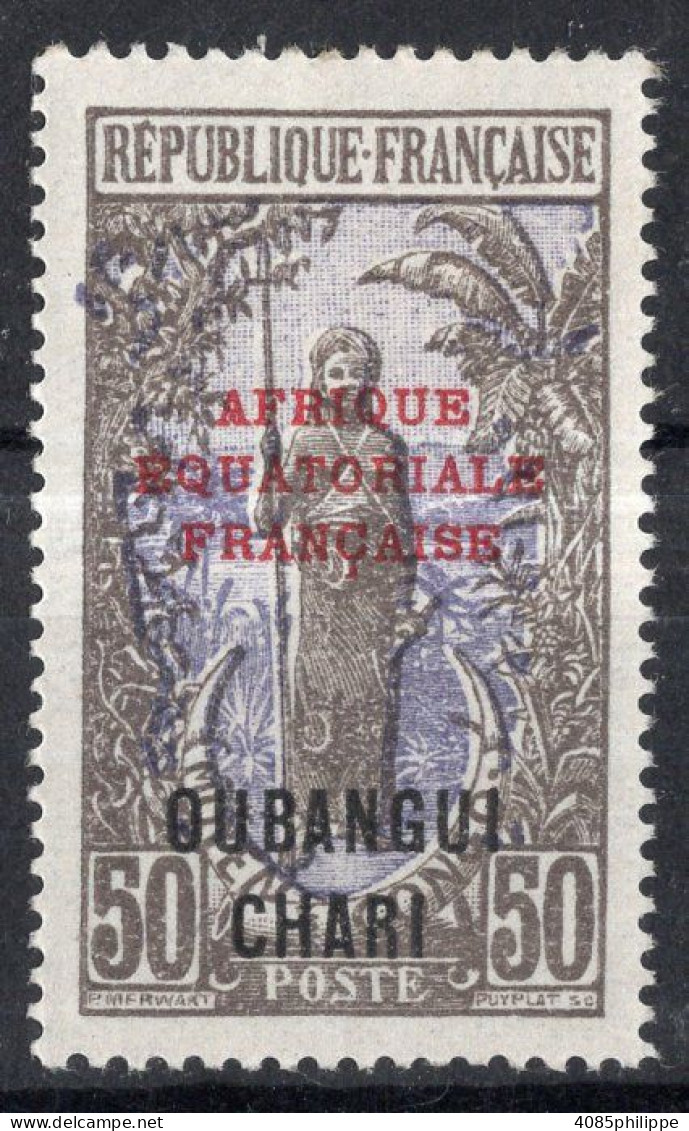 Oubangui Timbre-Poste N°65* Neuf Charnière TB Cote 2€00 - Neufs