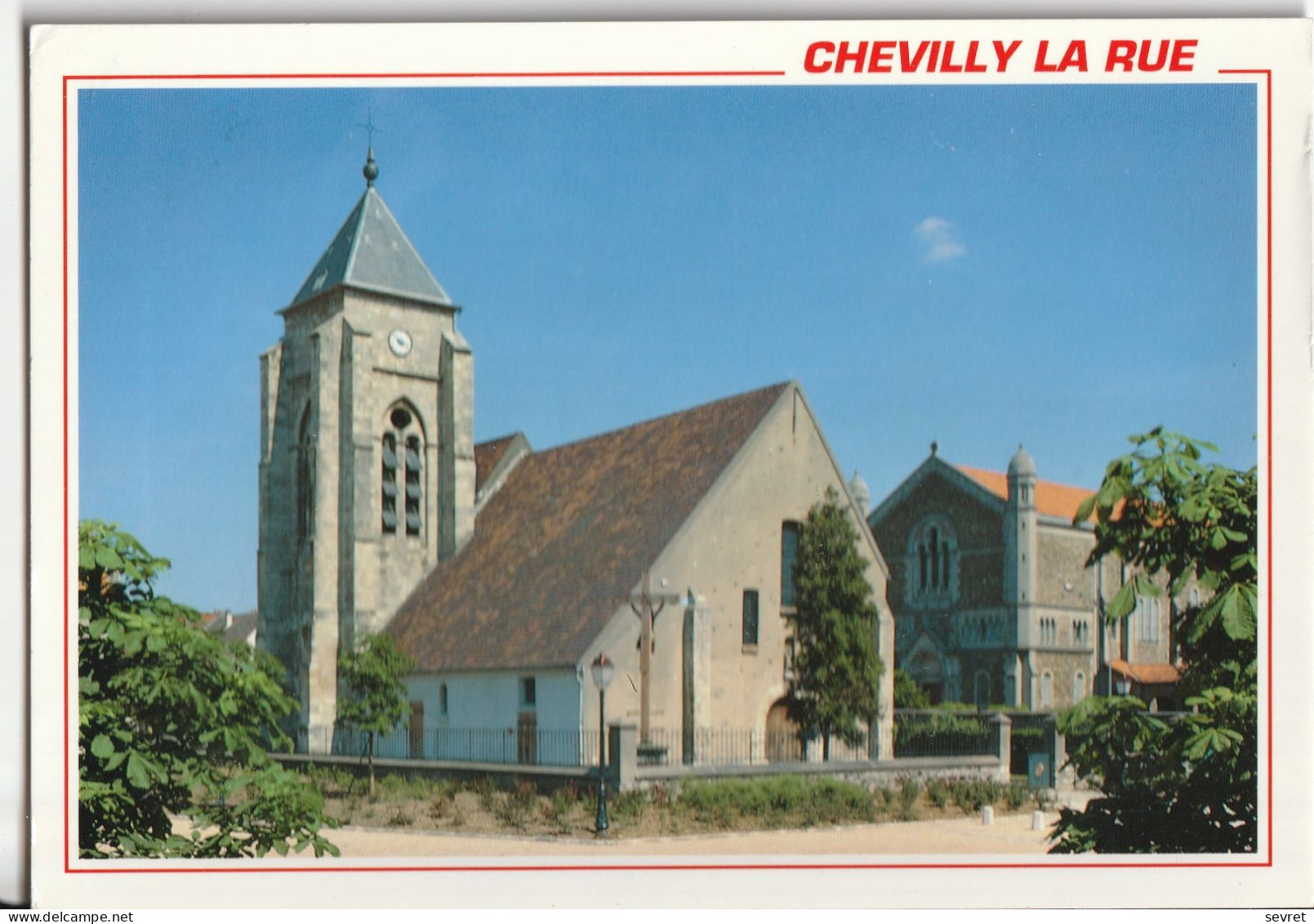 CHEVILLY-LARUE. - L'Eglise Ste-Colombe Et Le Séminaire Du St-Esprit - Chevilly Larue