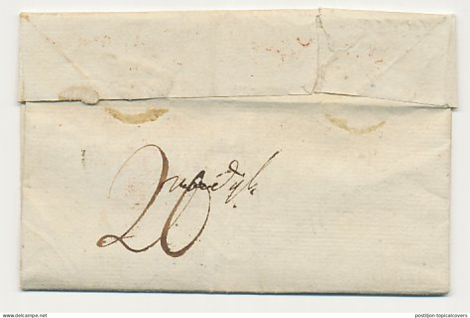 Distributiekantoor Moerdijk - Dordrecht - Oirschot 1832 - ...-1852 Prephilately