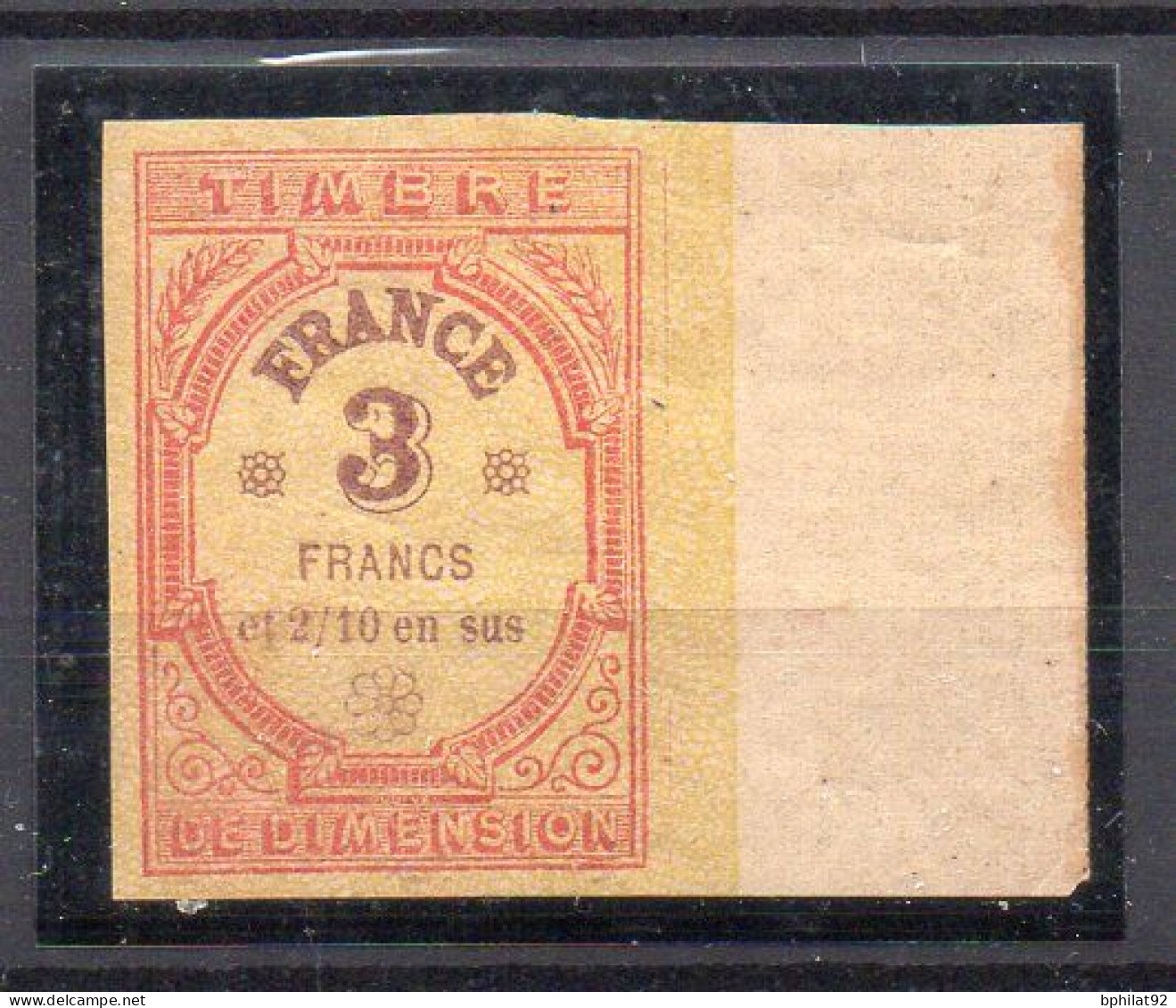 !!! FISCAL, DIMENSION N°42 NEUF * SIGNE CALVES - Timbres