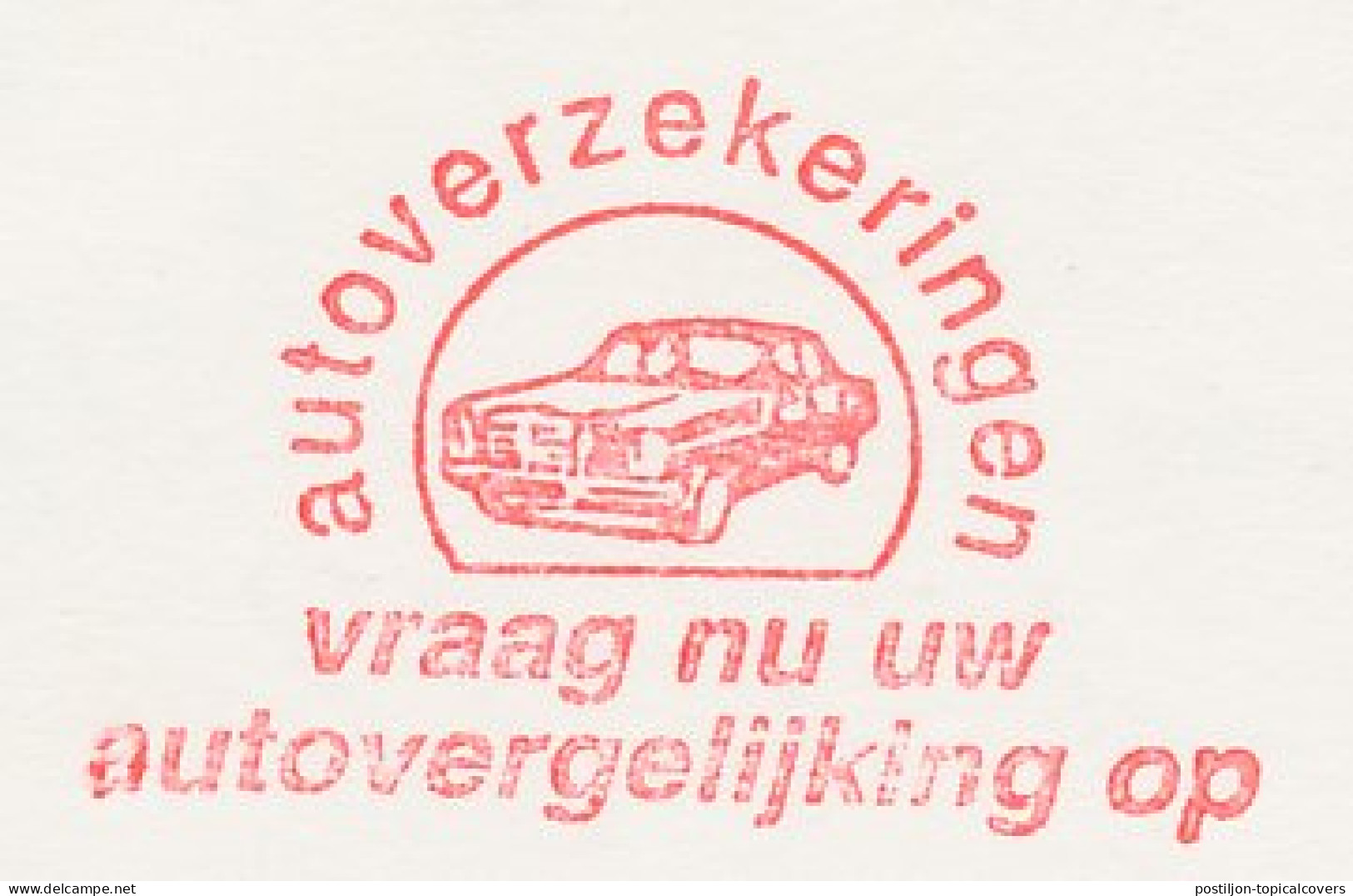 Registered Meter Card Netherlands 1996 Car Insurance - Voitures