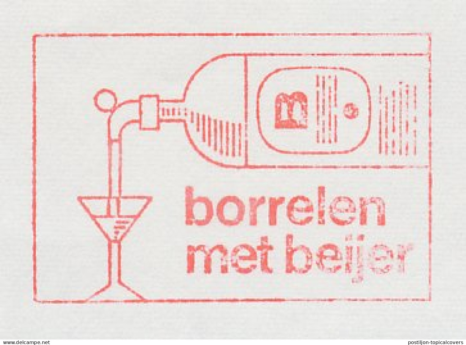 Meter Cut Netherlands 1985 Alcohol - Liquor - Vini E Alcolici