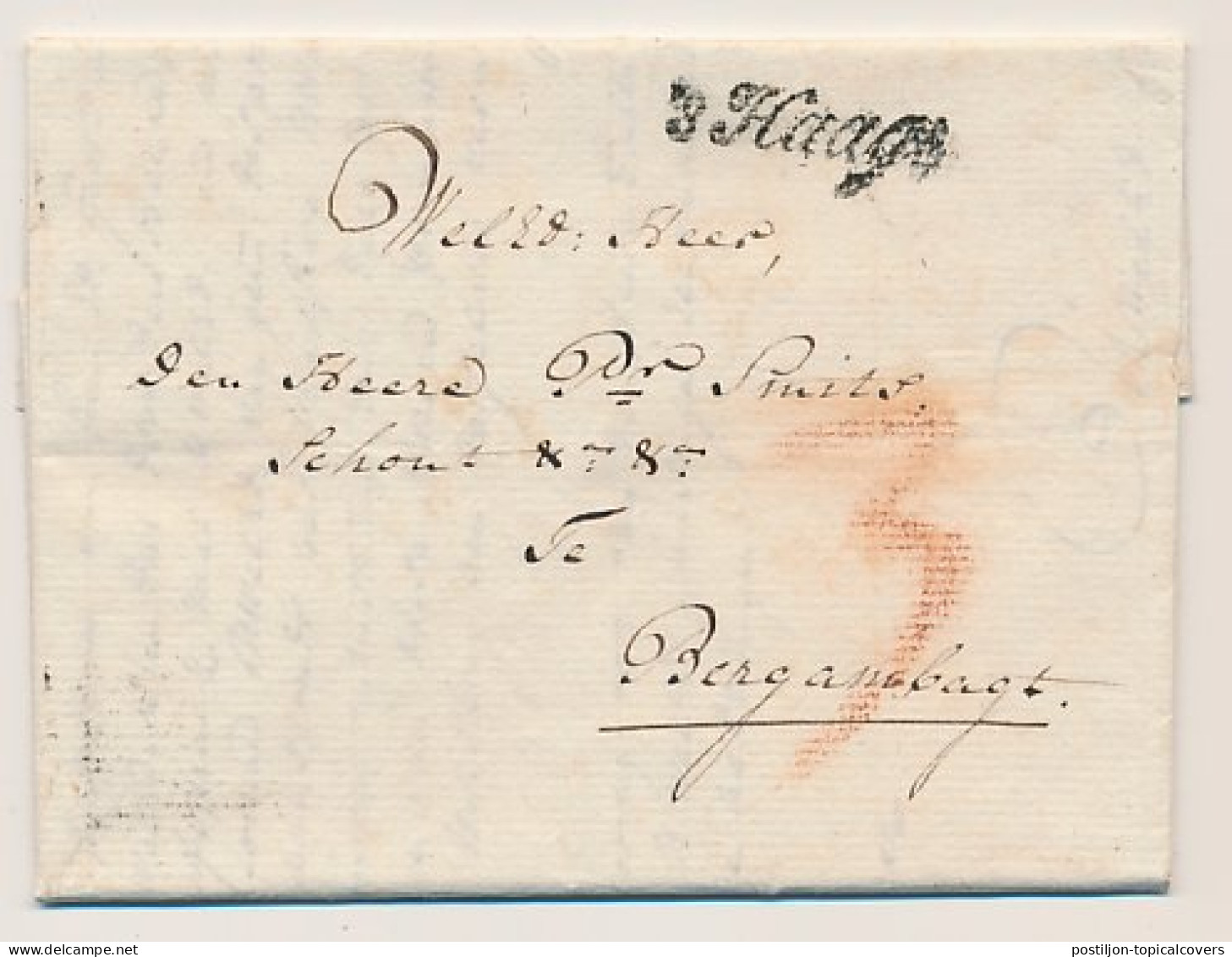 Den Haag - Bergambacht 1778 - ...-1852 Prephilately