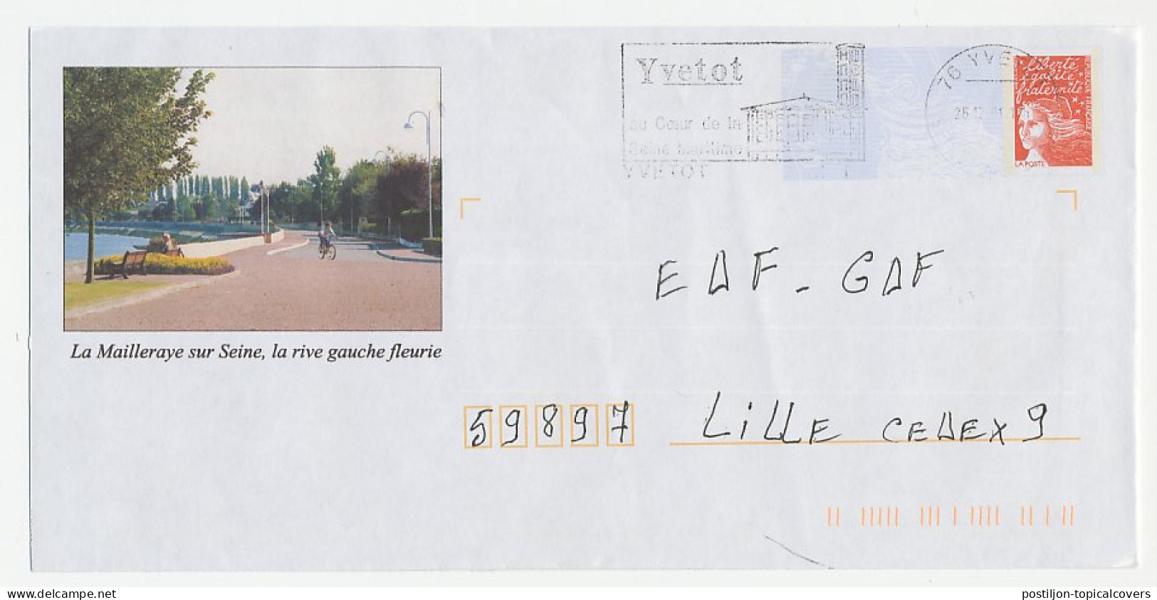 Postal Stationery / PAP France 2001 Bicycle - Cycling - Cycling