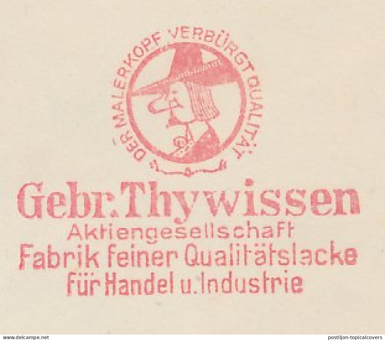 Illustrated Meter Cover Deutsches Reich / Germany 1936 Pipe Smoking - Paint - Tabak