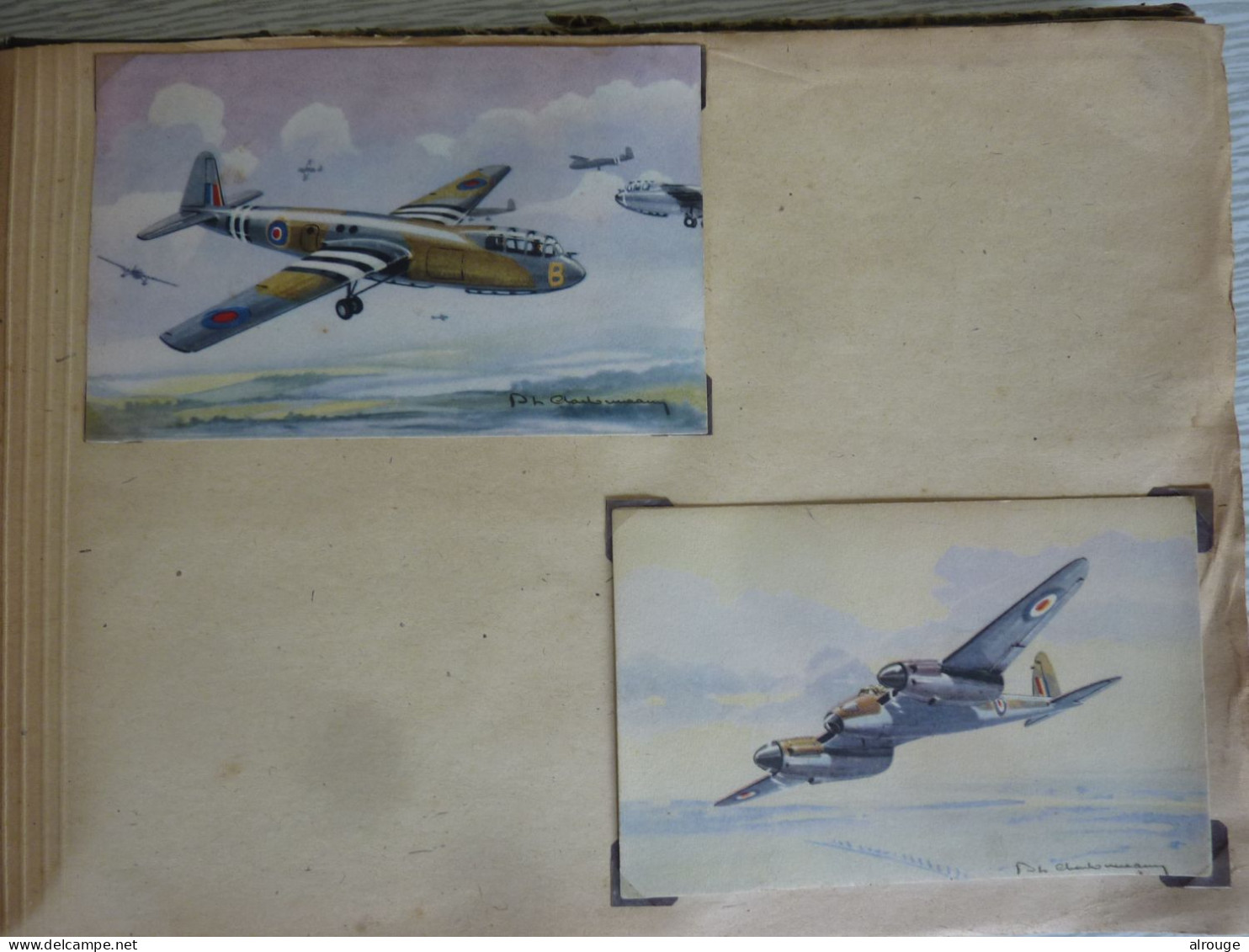 Album De CP D'Avions De Guerre 1939-1945 , 65 Cartes Postales - 1939-1945: 2de Wereldoorlog