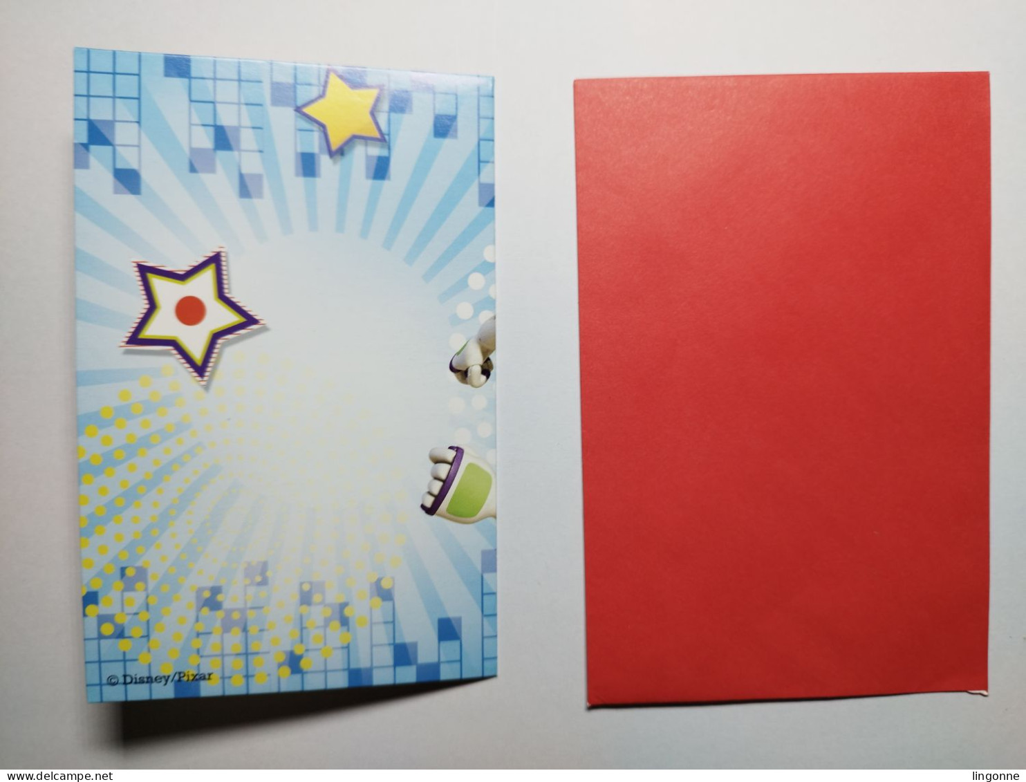 Carte Double + Enveloppe PARTY ! TOY STORY DISNEY PIXAR - Bandes Dessinées