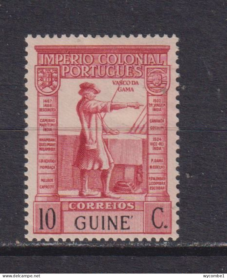 PORTUGUESE GUINEA - 1938 10c Hinged Mint - Guinea Portuguesa