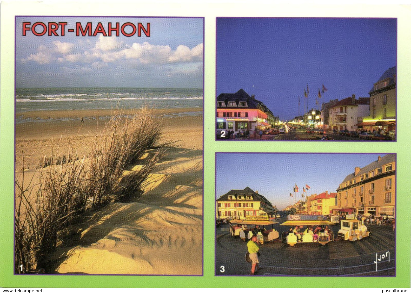 FORT MAHON - DUNES - AVENUE DE LA PLAGE - LE FRONT DE MER - Fort Mahon