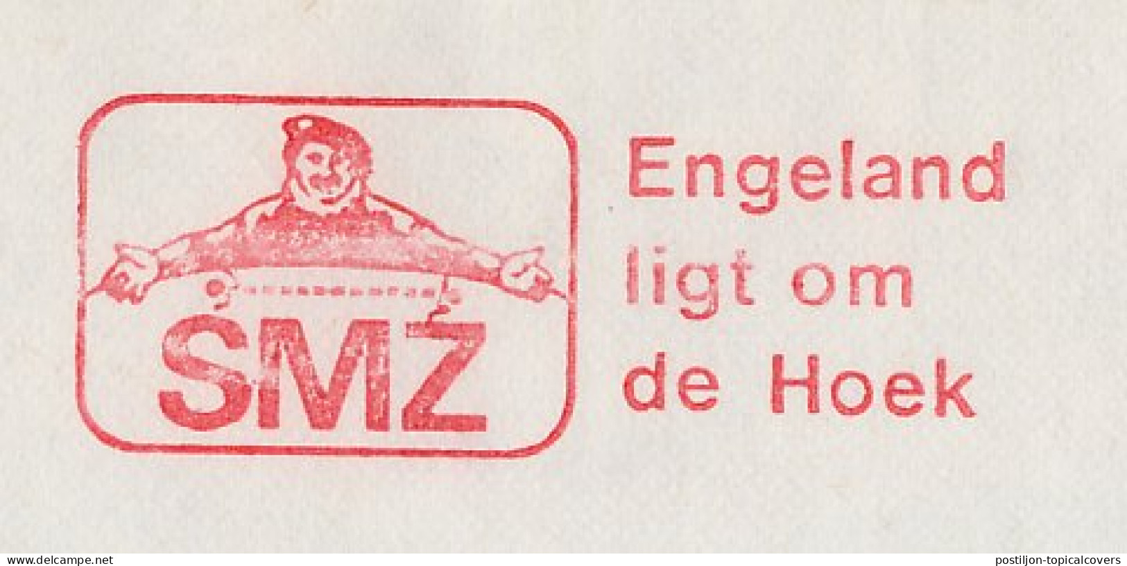 Meter Cover Netherlands 1984 SMZ - Steamship Company Zeeland - Hoek Van Holland - Bateaux