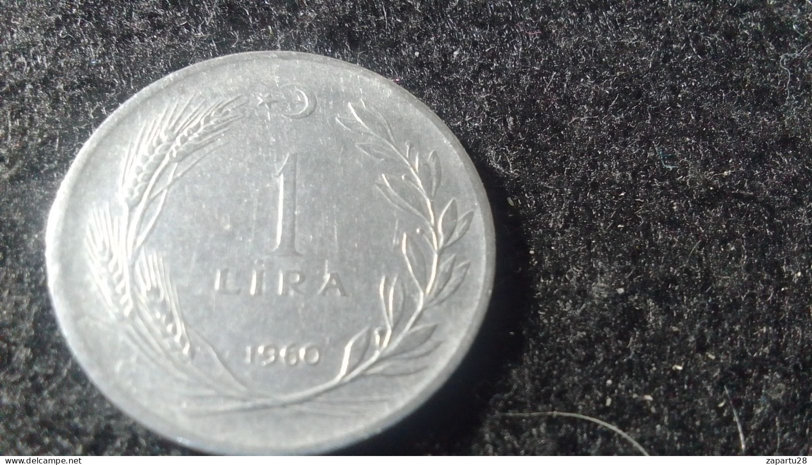 TÜRKİYE - 1960 - 1    LİRA  YÜKSEK KATALOG DEĞERİ - Türkei