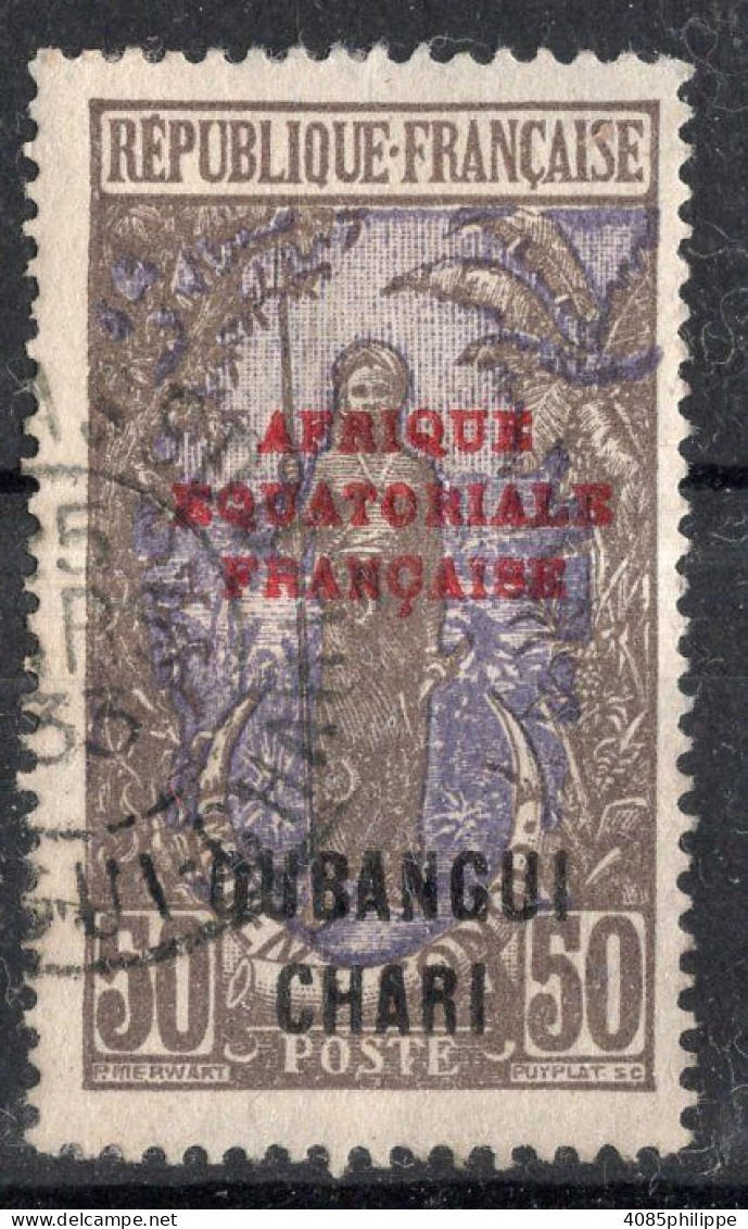 Oubangui Timbre-Poste N°65 Oblitéré TB Cote 2€00 - Used Stamps
