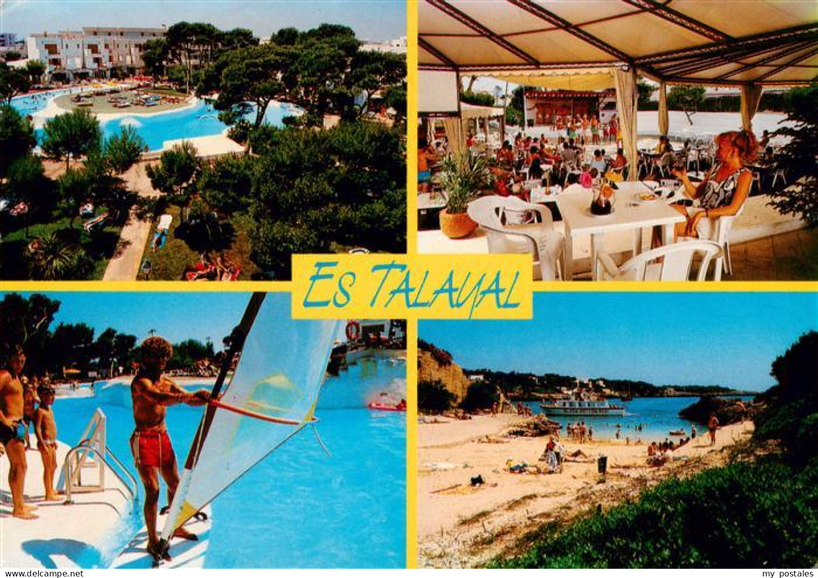 73886285 Cala D Or Es Talayal Speisesaal Schwimmbad Strandpartie Cala D Or - Andere & Zonder Classificatie