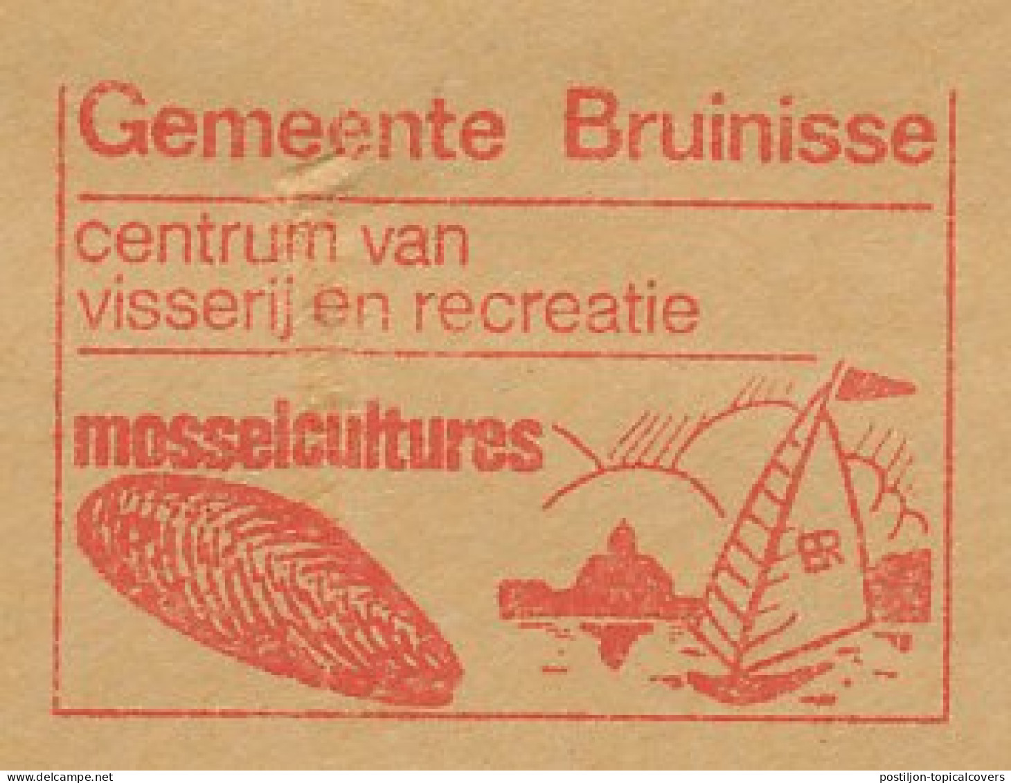 Meter Cover Netherlands 1994 Musselcultures - Sonstige & Ohne Zuordnung