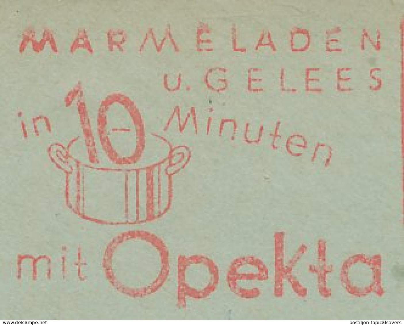 Meter Cut Germany 1953 Marmelade - Jam - Fruits