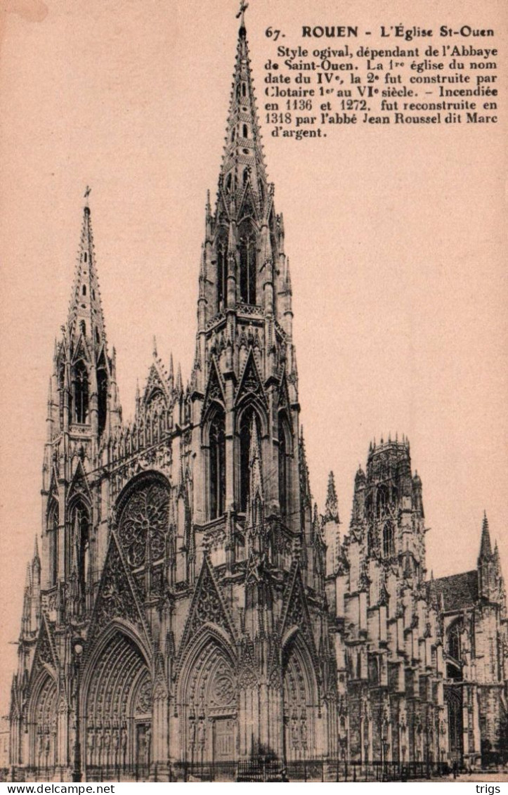 Rouen - L'Église St. Ouen - Rouen