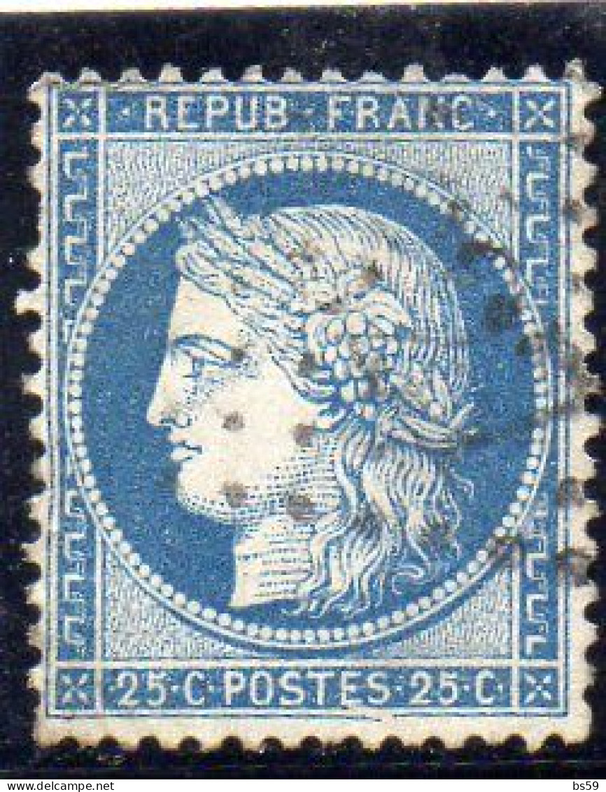 N° 60C Type I Avec Variété Filet Inf S/s ES De POSTES (036) - 1871-1875 Cérès