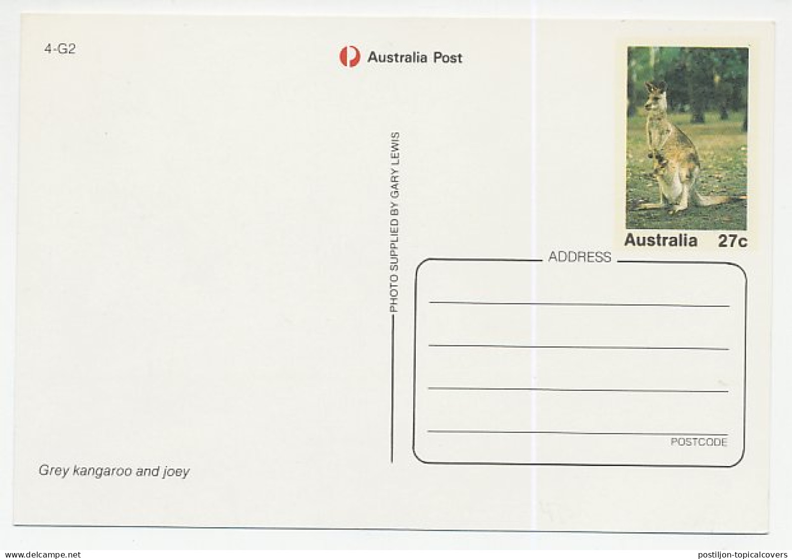 Postal Stationery Australia Kangaroo - Sonstige & Ohne Zuordnung