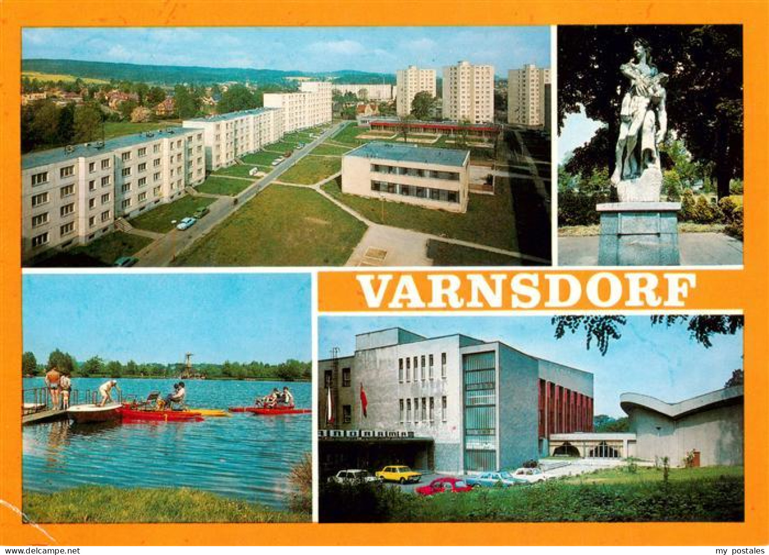 73886254 Varnsdorf Warnsdorf CZ Prumyslove Mesto Pri Statni Hranici S NDR  - Czech Republic