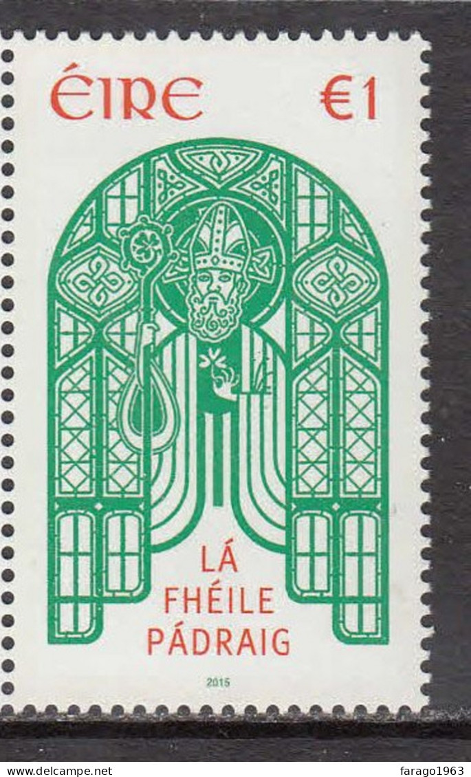 2015 Ireland St. Patrick's Day Complete Set Of 1 MNH @ Below Face Value - Nuovi