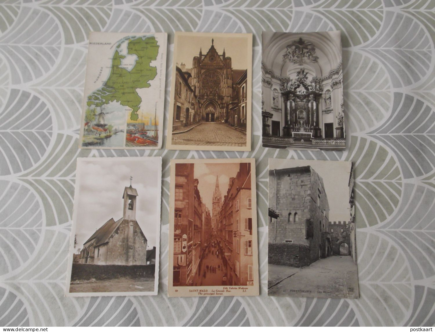 LOT Van 900 Oude Postkaarten (9 X 14) Van EUROPA - 500 Postcards Min.